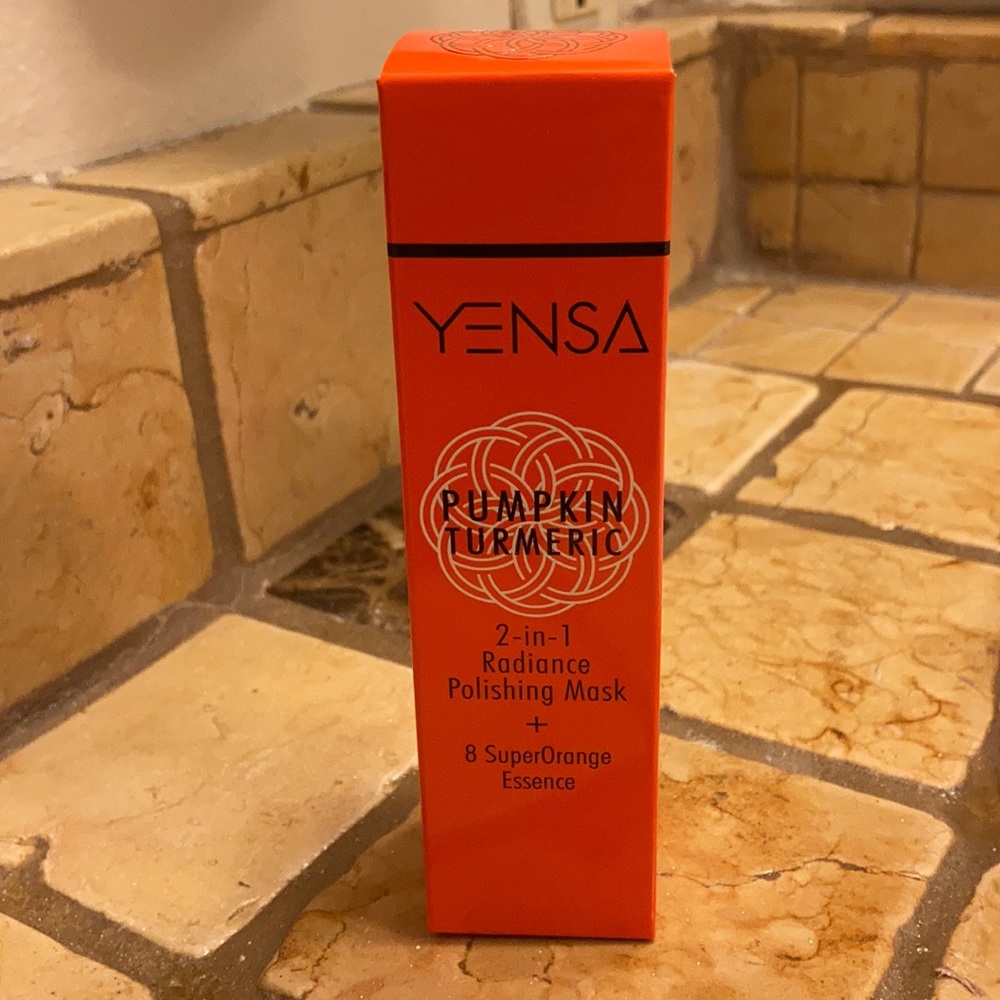 Yensa Pumpkin Tumeric 2-in-1 Radiance Mask